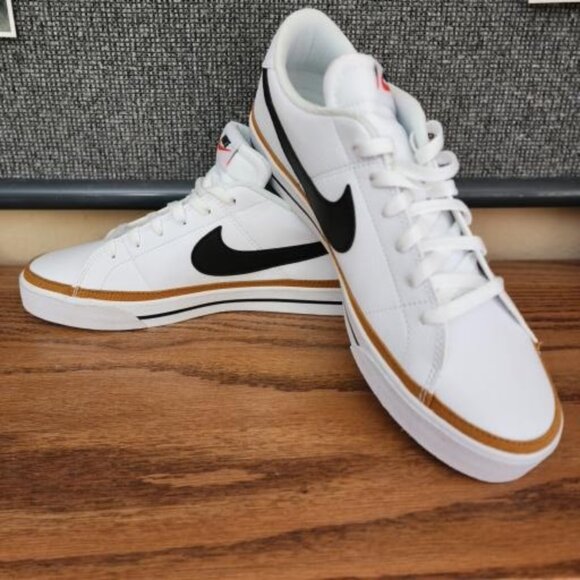 Nike Men's Court Legacy Leather Athletic Sneaker Shoes Size 11 - Picture 1 of 6